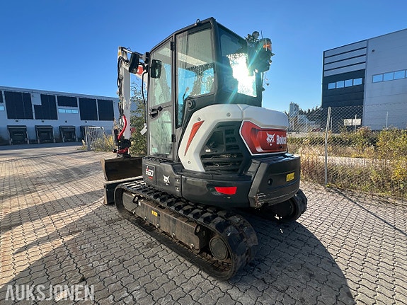 Bobcat E60 Rotortilt R2, sentralsmøring, fast puss 3 of 30