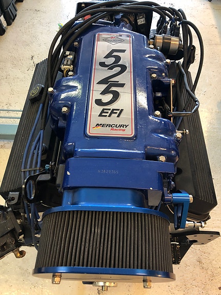 Mercury Racing 502/525 efi 0 timer! Whipple supercharger kit. 8 of 12