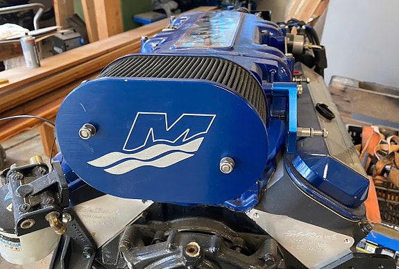 Mercury Racing 502/525 efi 0 timer! Whipple supercharger kit. 4 of 12