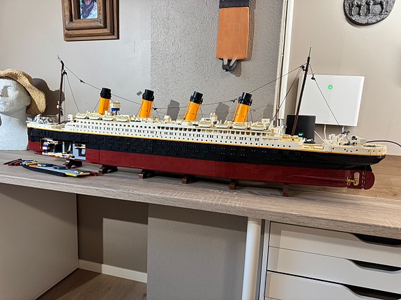 Titanic skipsmodell