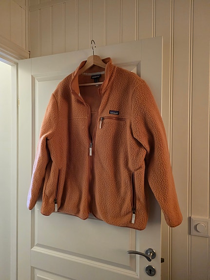 Patagonia fleecejakke XXL oransje