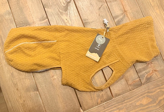 Hurtta Warming Midlayer ECO hundedekken str 40 cm sennepsgul