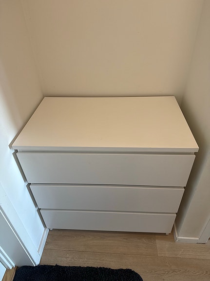 3 skuffers ikea malm