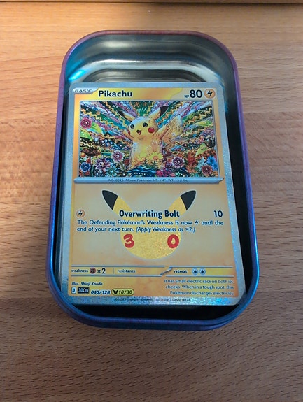 Bulk med kort fra 30th Celebration + mini tin