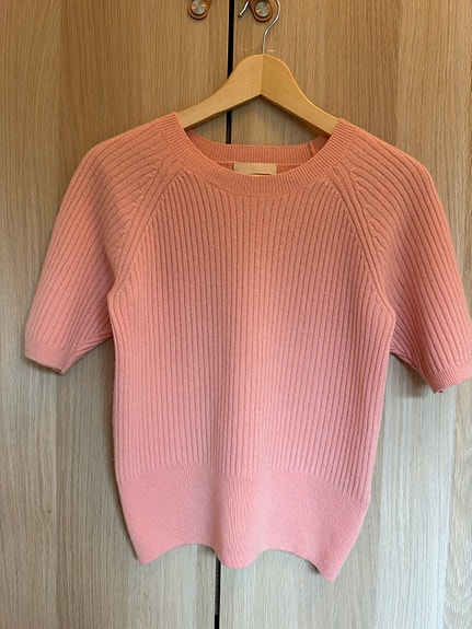 H&M kasjmir genser S peach