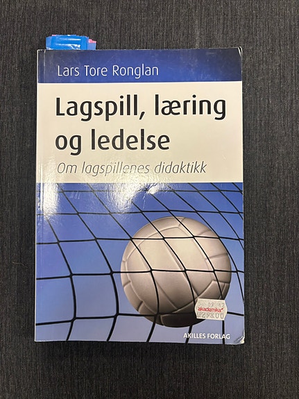 Lagspill, læring og ledelse