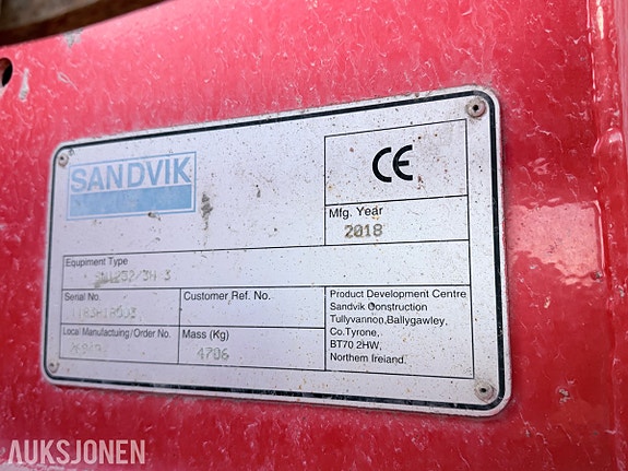 Sandvik UJ440i Classic mobil kjeftknuser– radiostyring 18 of 30