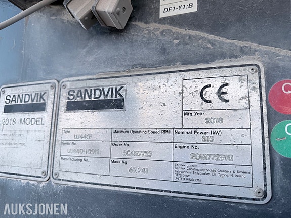 Sandvik UJ440i Classic mobil kjeftknuser– radiostyring 15 of 30
