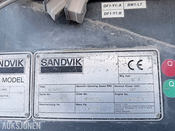 Sandvik UJ440i Classic mobil kjeftknuser– radiostyring 14 of 30