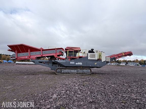 Sandvik US440i mobil Spindelknuser – 1065 timer – radiostyring 8 of 30
