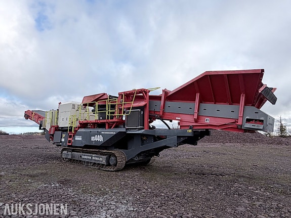 Sandvik US440i mobil Spindelknuser – 1065 timer – radiostyring 3 of 30