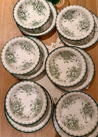 Rørstrand Grønn Anna vintage