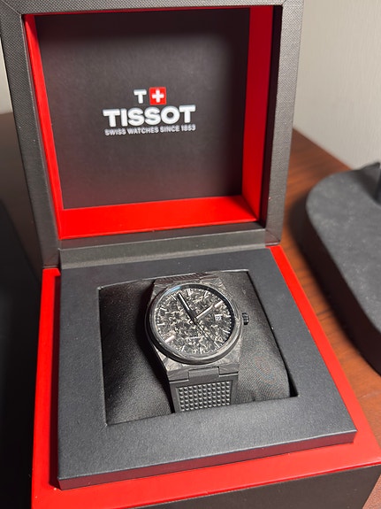 Tissot PRX Powermatic 80 Carbon – Automatisk Klokke, 40 mm