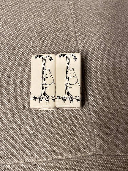Mummi salt og pepper shakers