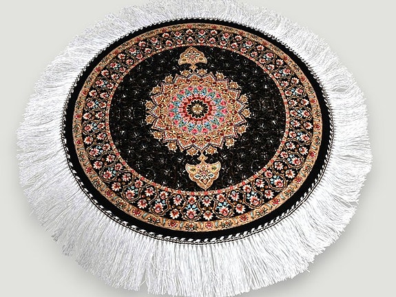 Luksussilke - Teppe - 50 cm - 50 cm - ubrukt tilstand