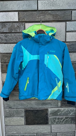 Bergans jakke barn str 140 blå unisex