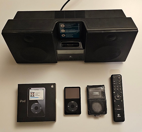 iPod 5. generasjon 30GB med den fantastiske Wolfson DAC-lydchippen
