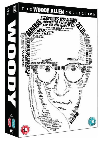 Woody Allen Box DVD 20 filmer!
