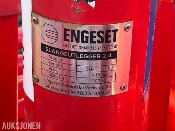 Andre Engeset Slangeutlegger 2.4 – 300 kg maks last 4 of 4