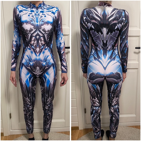 Futurisk robot kostyme til halloween