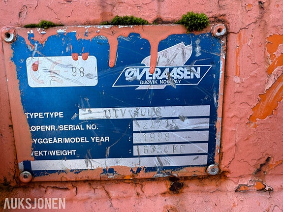 Andre Øveraasen UTV 400 Snøfres - 6 350 kg 19 of 20