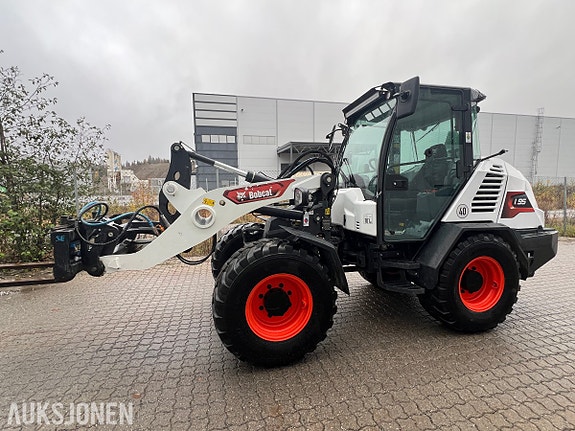 Bobcat L95 hydrauliske gaffler, lite timer! 2 of 30