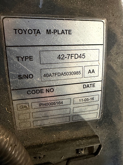 Toyota 42-7FD45 4 of 8