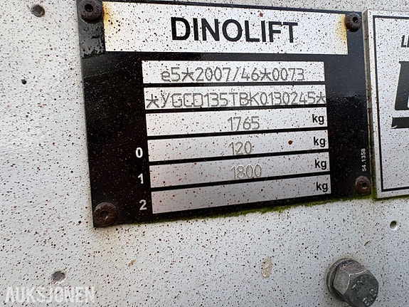 Dino 135TB II elektrisk bomlift 11 of 21
