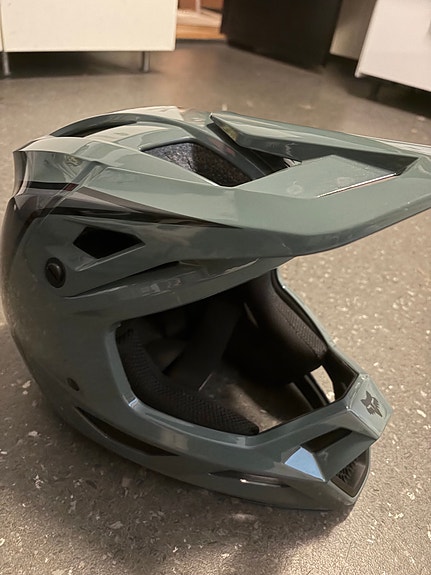 Fox fullface sykkelhjelm MIPS sagegrønn