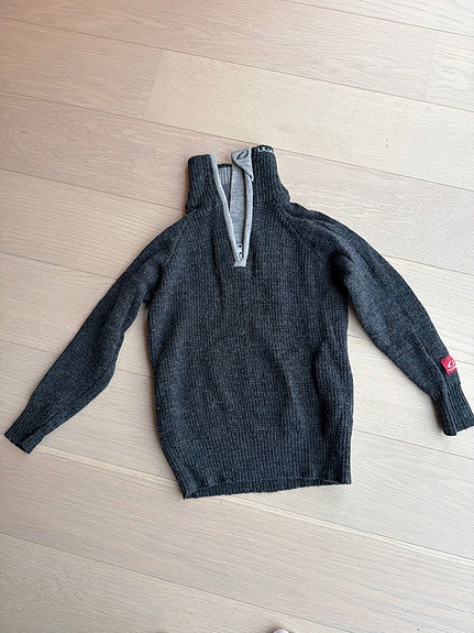 Ulvang ullgenser halvzip barn str 116 grå unisex