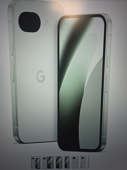 Splitter ny Google pixel 10 a 128 gb (Fog)