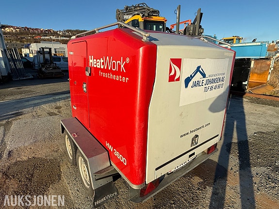 HeatWork HW3600 Teletiner med matter 3 of 17