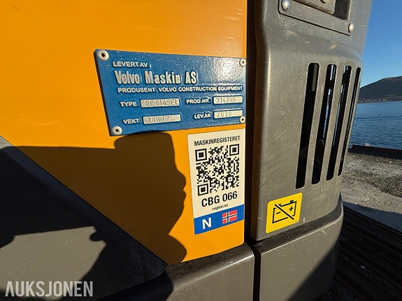 Volvo ECR145EL - DigAssist - Rotortilt - 3 Skuffer - Hammer - 4655T 14 of 30