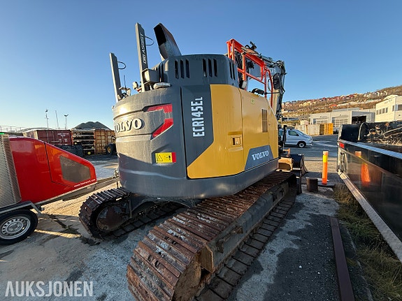 Volvo ECR145EL - DigAssist - Rotortilt - 3 Skuffer - Hammer - 4655T 4 of 30