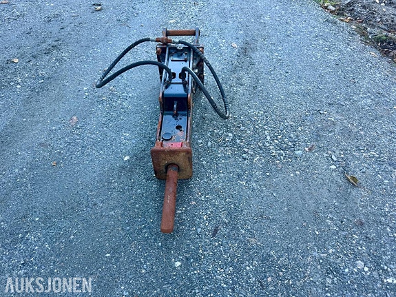Hardlife RWB53 hydraulisk pigghammer 2-4 tonn 7 of 10