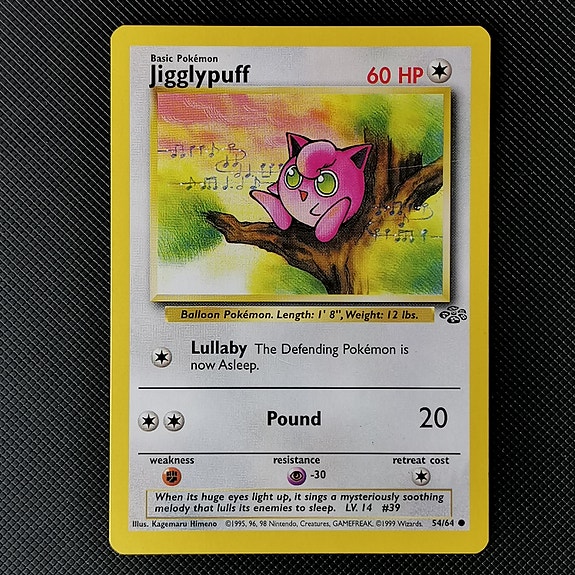 Jigglypuff | #54/64 | Jungle Unlimited