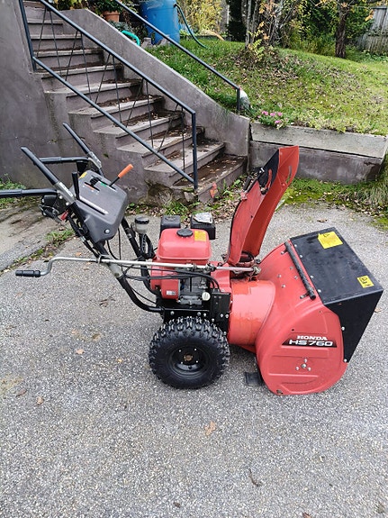 Honda snøfreser HS760