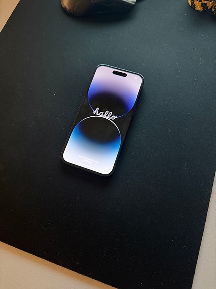 Apple iPhone 14 Pro 256 GB svart - meget pen stand
