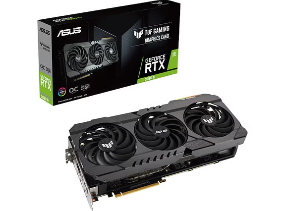 ASUS TUF Gaming GeForce RTX 3090ti 24gb vram skjermkort