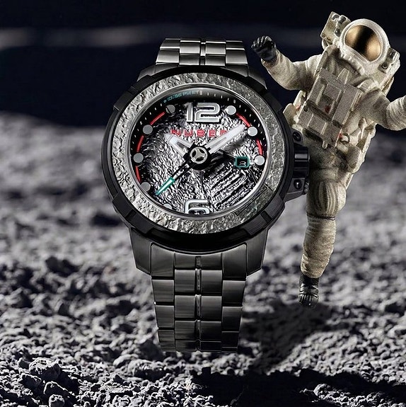 Nubeo - APOLLO 11 - Limited Edition * 1 - 100 * - Automatic - MOON METEORITE - N