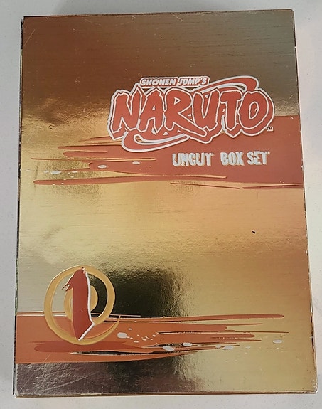Naruto DVD Uncit box vol 1 (Fortsatt i plast)