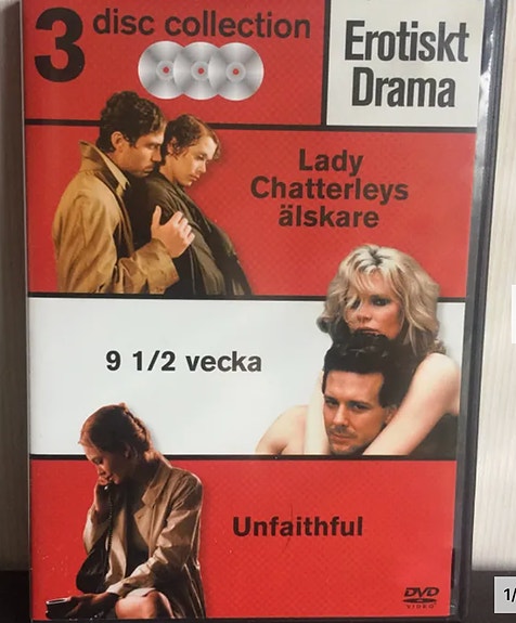 9 1/2 weeks lady chatterleys unfaithful DVD