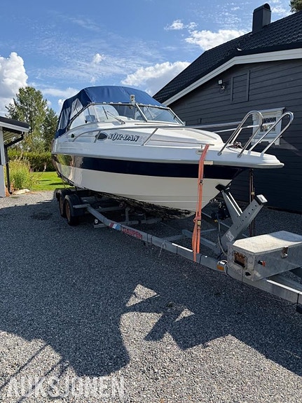 2002 Nor-Dan 610 båt – 21 fot – MerCruiser 1.7 Diesel – Henger 2 of 12