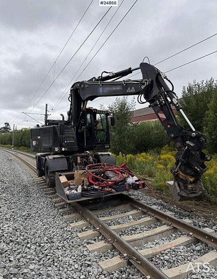 Hydrema MX20 Hjulgraver m/ skinnehjul 4 of 6