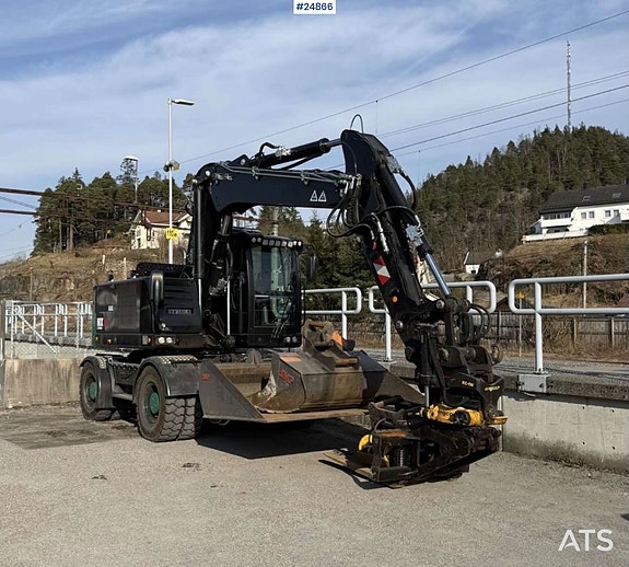 Hydrema MX20 Hjulgraver m/ skinnehjul 2 of 6