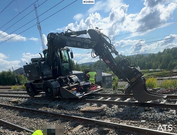 Hydrema MX20 Hjulgraver m/ skinnehjul 3 of 6