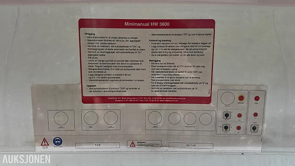 HeatWork HW 3600 mobilt varme- og tineanlegg 18 of 25