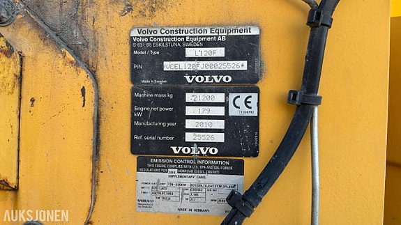 Volvo 120F hjullaster 27 of 30