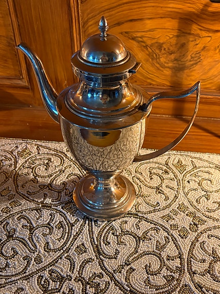 Vintage sølvplett fra slutten av 1800-tall tidlig til midten av 1900