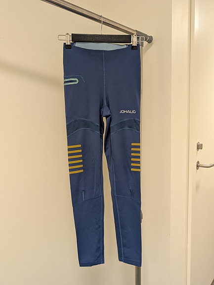 Johaug Discipline Løpetights XS blå